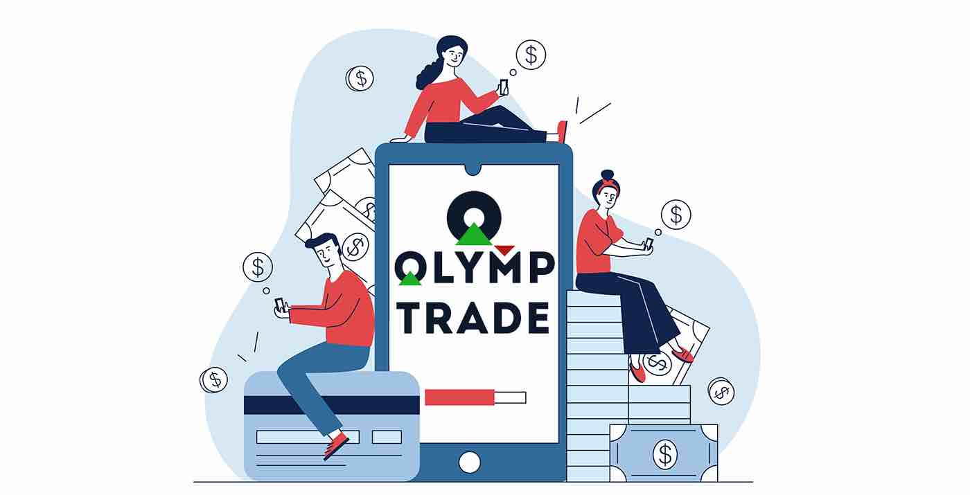 Geld opnemen van Olymp Trade