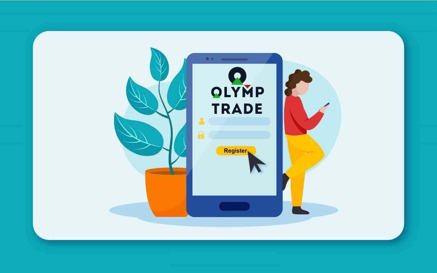 Kako registrirati račun u Olymp Trade