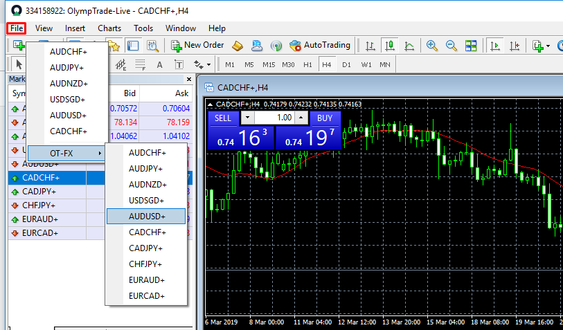 A Complete Guide to using MetaTrader 4 (MT4) with Olymp Trade A Complete Guide to using MetaTrader 4 (MT4) with Olymp Trade