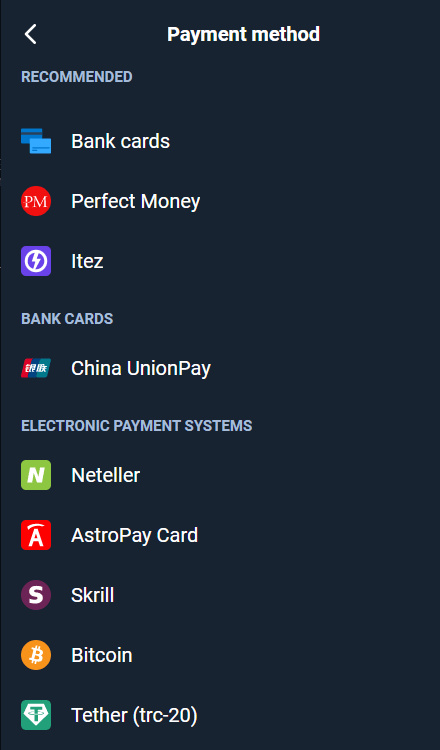 How to Deposit and Trade at Olymptrade