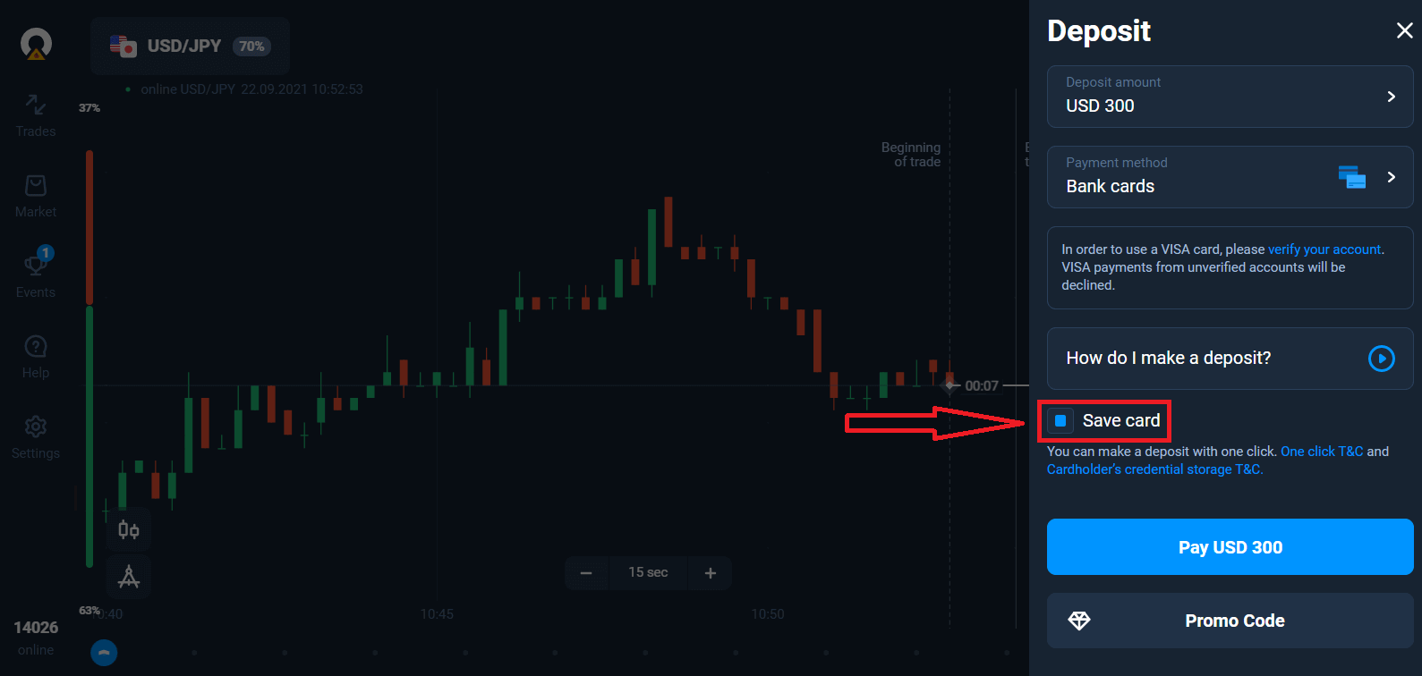 Olymptrade-де ақшаны қалай салуға болады
