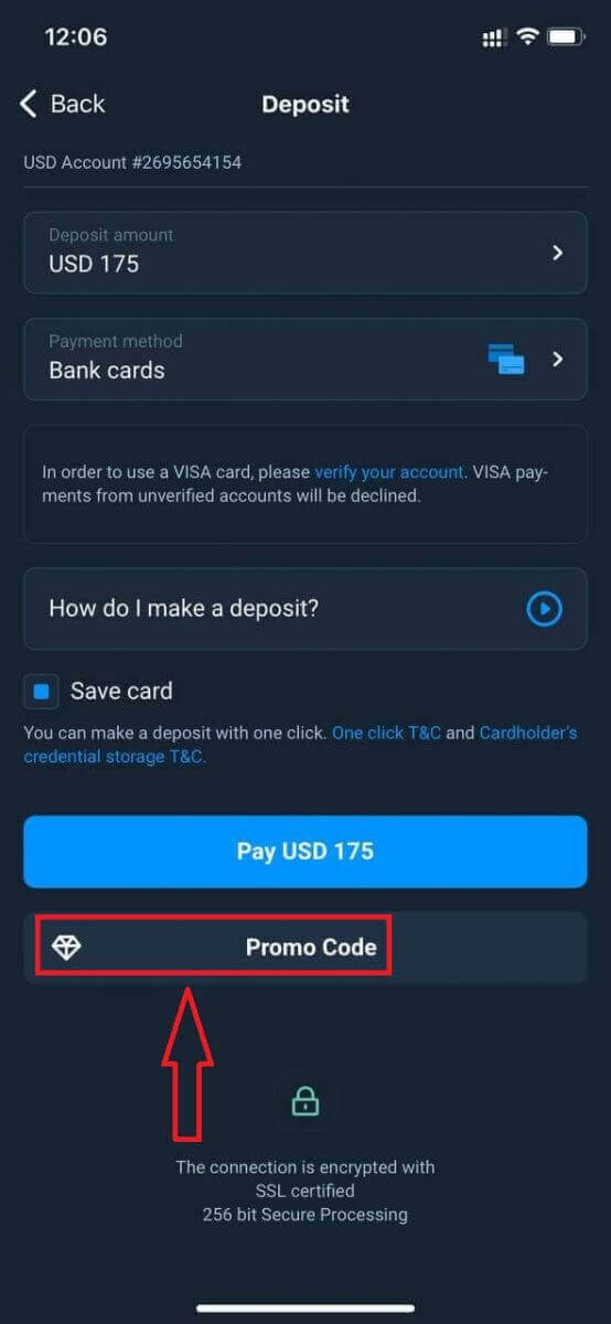 Cara Deposit Wang dalam Olymptrade melalui Kad Bank (Visa, Mastercard, JCB, Discover Card) Cara Deposit Wang dalam Olymptrade melalui Kad Bank (Visa, Mastercard, JCB, Discover Card)