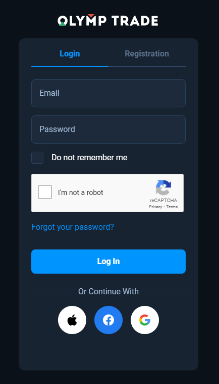 የ Olymptrade መተግበሪያን ለላፕቶፕ/ፒሲ (ዊንዶውስ፣ ማክሮስ) እንዴት ማውረድ እና መጫን እንደሚቻል