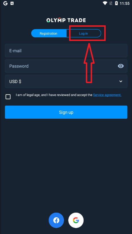 Olymptrade Login and Account Verification Process